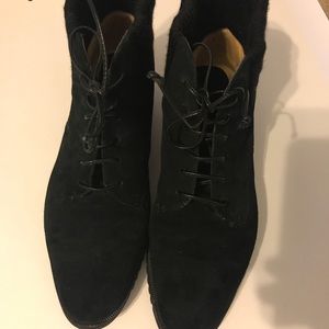 Salvatore Ferragamo women's suede boots. Size 6.